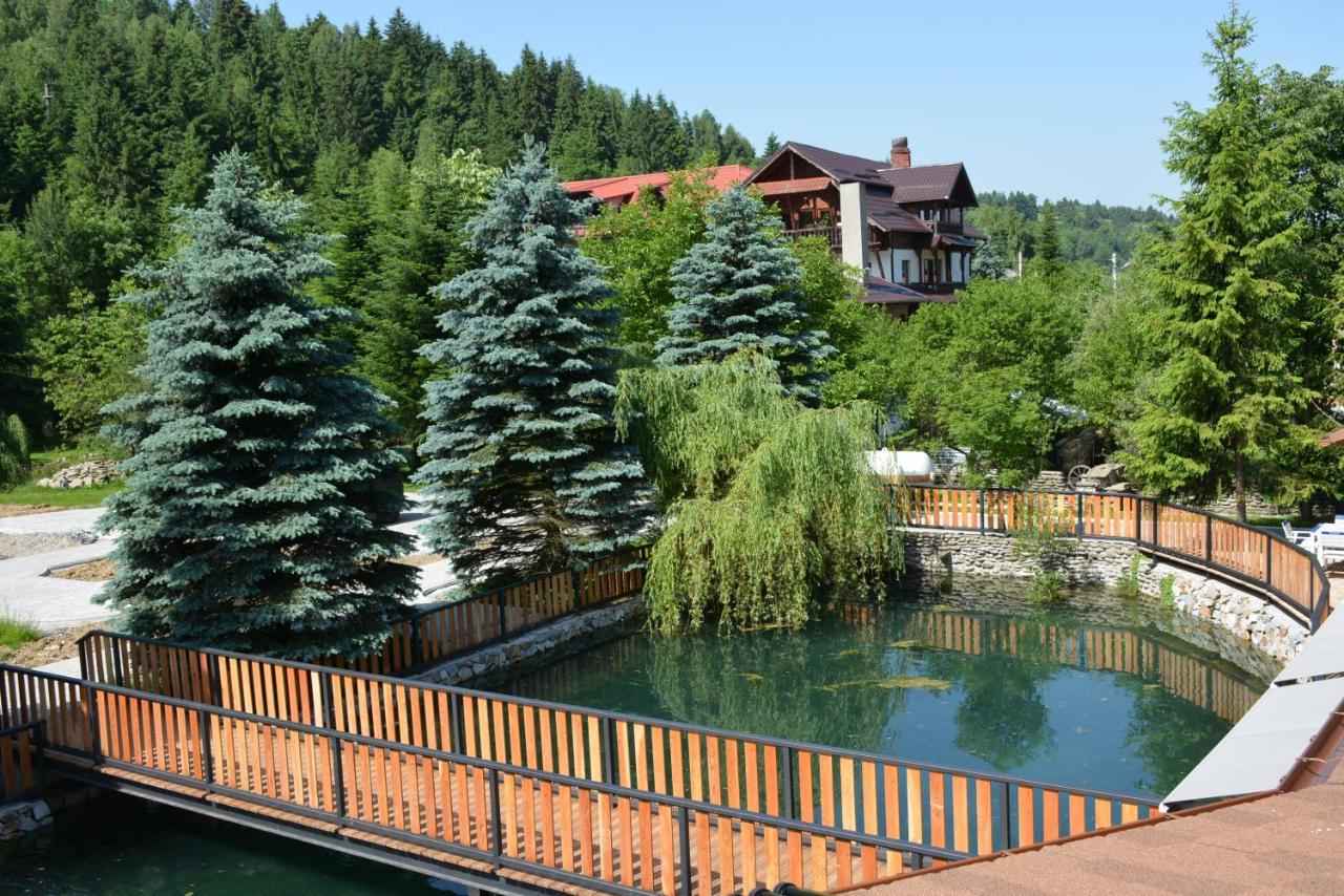 Popasul Lu' Voda Borşa Buitenkant foto